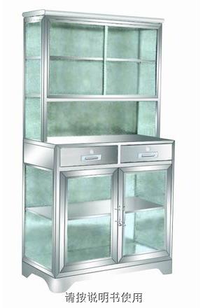 上海跃进不锈钢玻璃药品柜I型SMC-04
