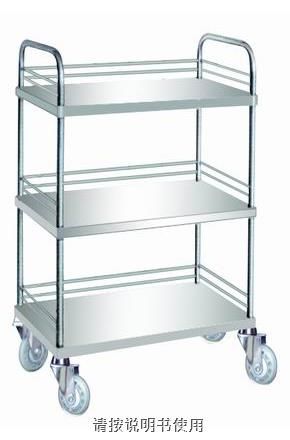 上海跃进不锈钢三层器械台SMT-03