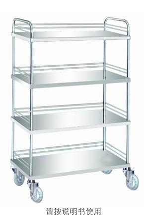 上海跃进不锈钢四层器械台SMT-04